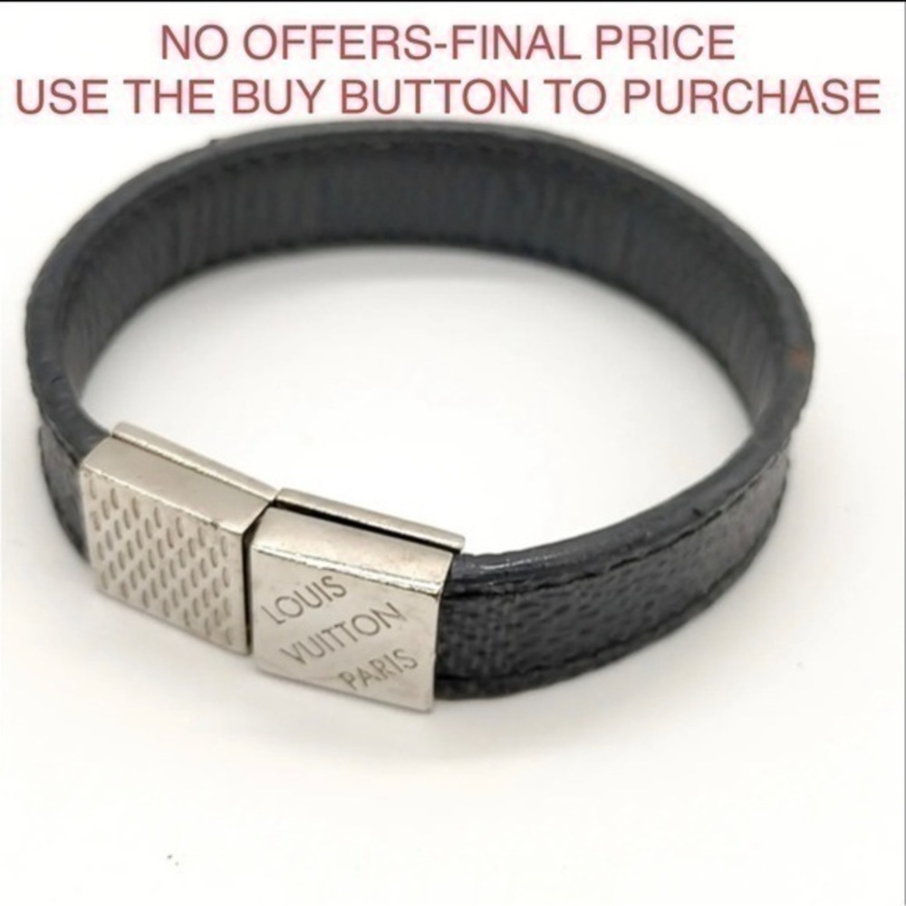 Louis Vuitton ‘Pull It’ Reversible Damier Bracelet